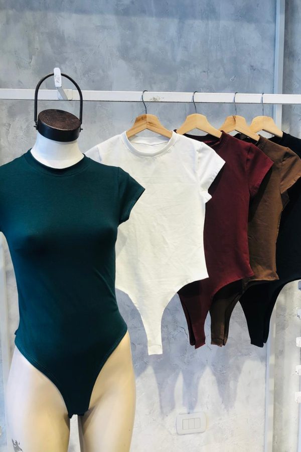 BODY ALG CON LYCRA REMERA BASICA