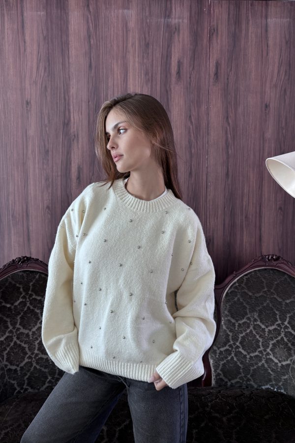 SWEATER OVER TODO PIEDRA IMPORTADO