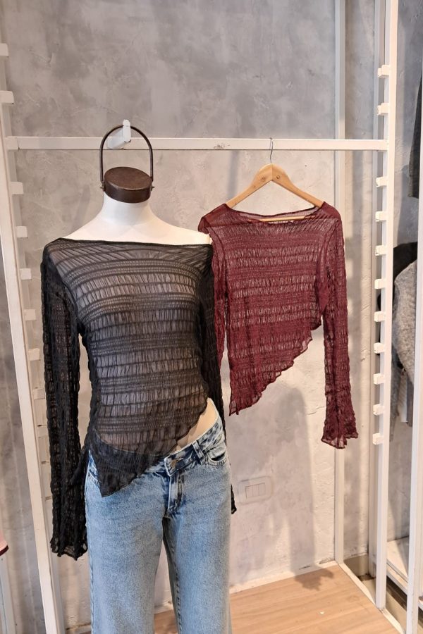 BODY TUL IBIZA MEDIA POLERA MANGA LARGA