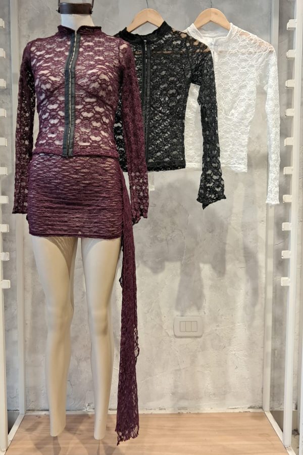 TOP ENCAJE NINA